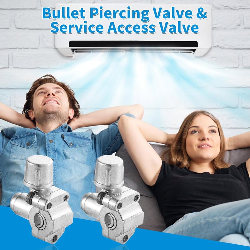 Tigbear 10 PC Bullet Piercing Valves, BPV-31 Piercing Valve Kit, A/C Refrigerant Retrofit Valve for R12 R22 R502 HVAC Refrigerant System 1/4, 5/16, 3/8 Inch Outer Diameter for TJ90BPV31, AP4502525, BPV31D - Image 4